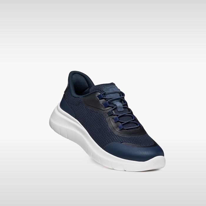 Slip in sneakers PLUMMERY PLUS WOMAN Dark Blue/Blue | GEOX