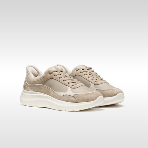 Slip in-Sneakers PLUMMERY PLUS DAME Hellbeige - image number 8 | GEOX