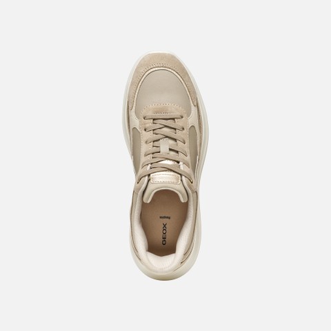 Slip in-Sneakers PLUMMERY PLUS DAME Hellbeige - image number 6 | GEOX