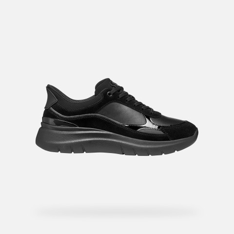 Slip in-Sneakers PLUMMERY PLUS DAME Schwarz - image number 2 | GEOX