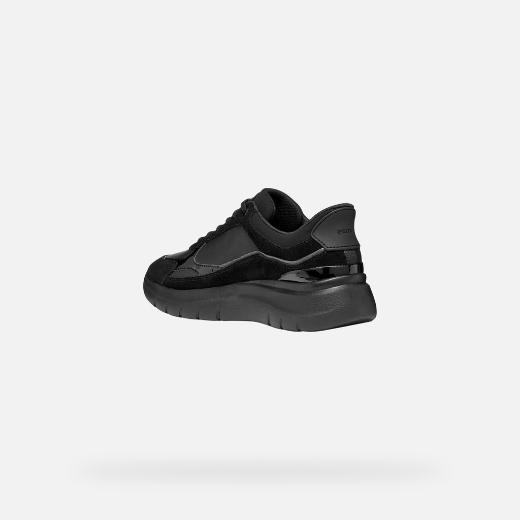 Slip in-Sneakers PLUMMERY PLUS DAME Schwarz - image number 4 | GEOX
