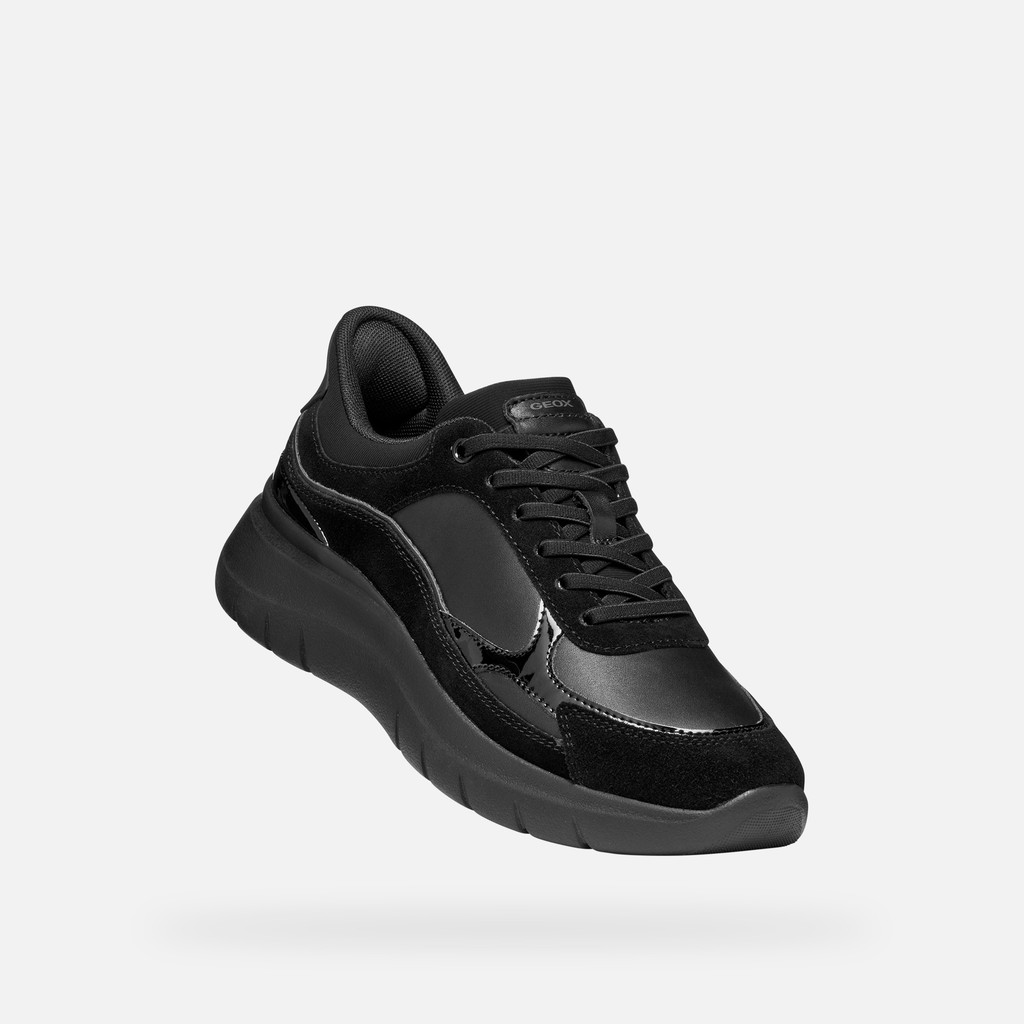 Slip in-Sneakers PLUMMERY PLUS DAME Schwarz - image number 5 | GEOX