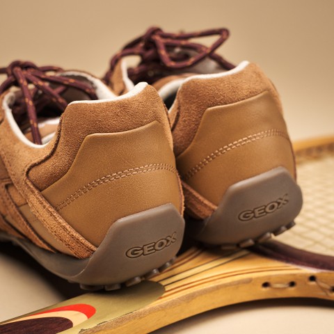 Sneakers basse vintage SNAKE DONNA Nocciola - image number 11 | GEOX