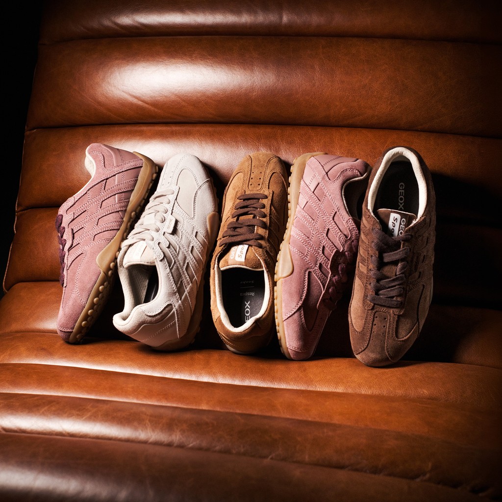 Sneakers basse vintage SNAKE DONNA Nocciola - image number 16 | GEOX