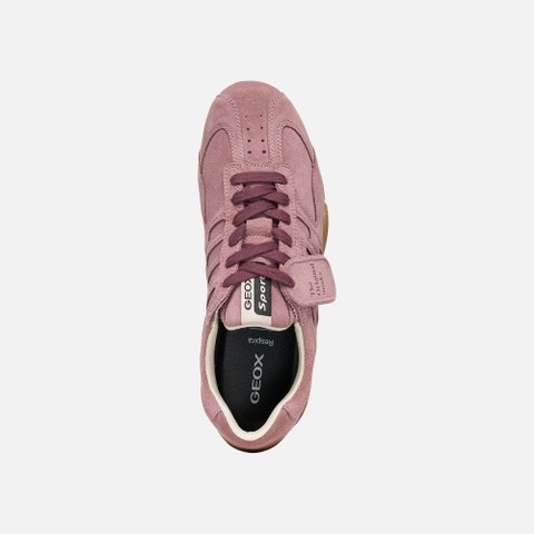 Vintage low top sneakers SNAKE WOMAN Old Rose - image number 5 | GEOX