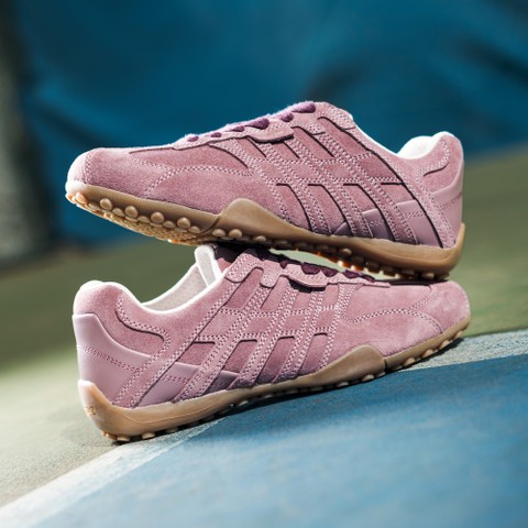 Vintage low top sneakers SNAKE WOMAN Old Rose - image number 10 | GEOX