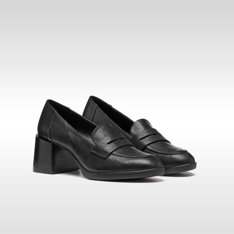 Sapatos de salto WALK PLEASURE 55T MULHER Preto - image number 7 | GEOX
