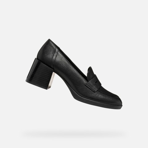 Heeled shoes WALK PLEASURE 55T WOMAN Black - image number 0 | GEOX