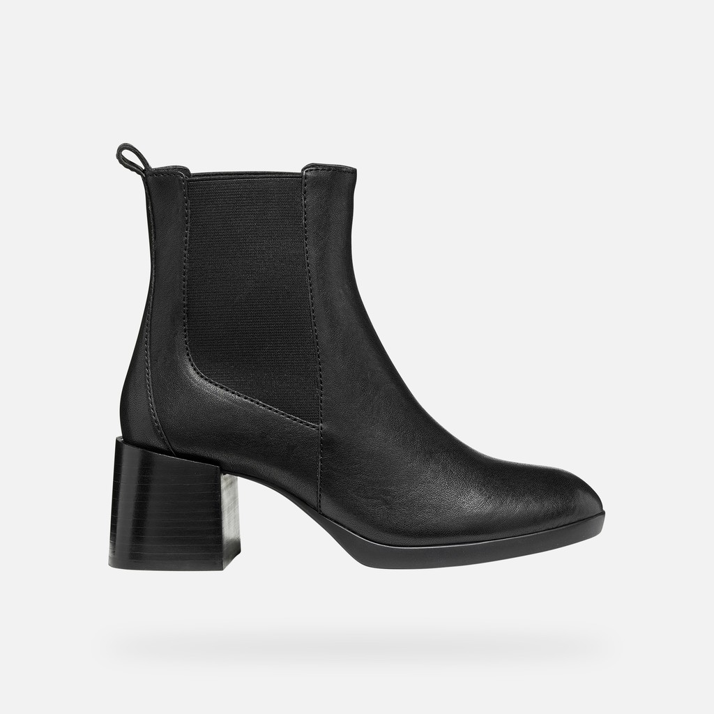 Medium heel ankle boots WALK PLEASURE 55T WOMAN Black - image number 1 | GEOX