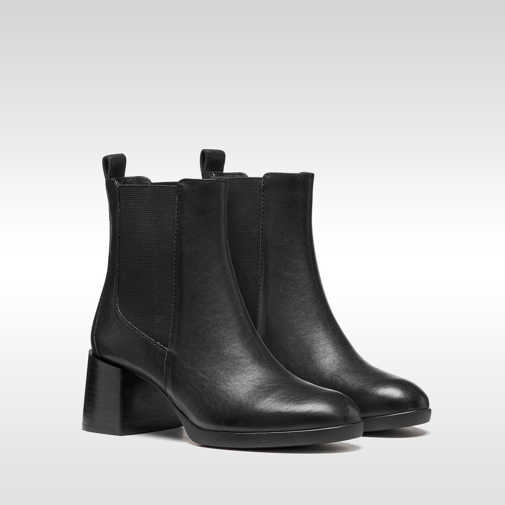Medium heel ankle boots WALK PLEASURE 55T WOMAN Black - image number 7 | GEOX