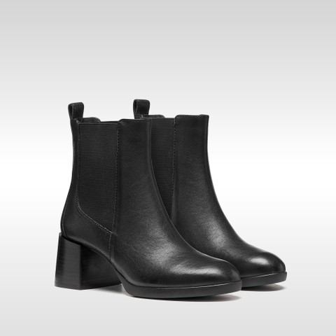 Medium heel ankle boots WALK PLEASURE 55T WOMAN Black - image number 7 | GEOX