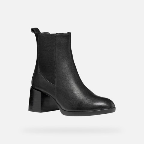 Medium heel ankle boots WALK PLEASURE 55T WOMAN Black - image number 2 | GEOX
