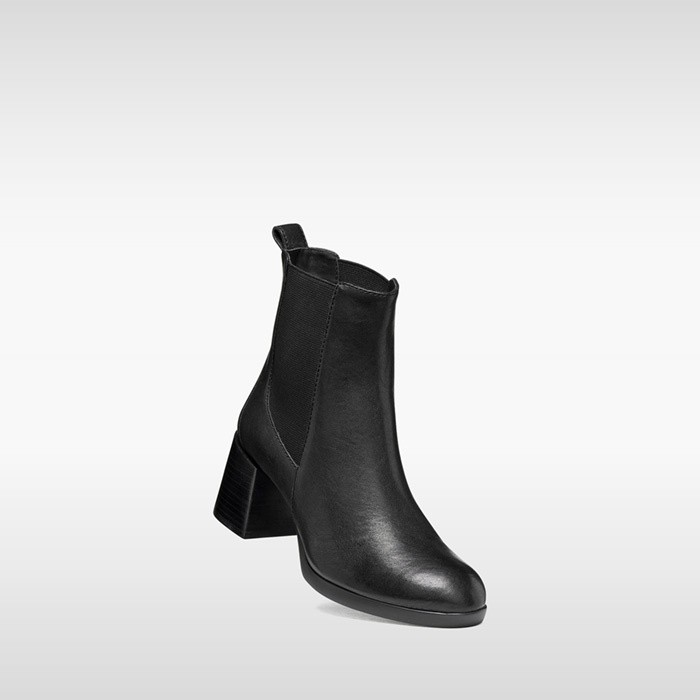 Medium heel ankle boots WALK PLEASURE 55T WOMAN Black | GEOX