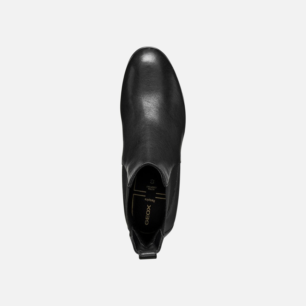 Medium heel ankle boots WALK PLEASURE 55T WOMAN Black - image number 5 | GEOX