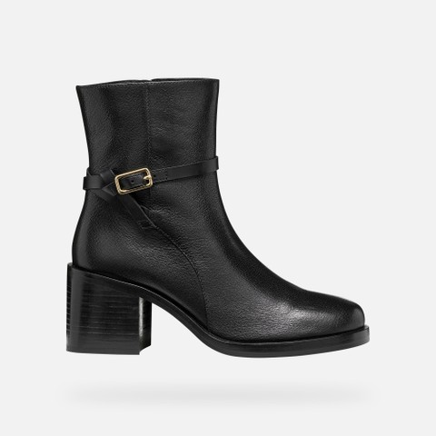 Medium heel ankle boots SOBIMA WOMAN Black - image number 1 | GEOX