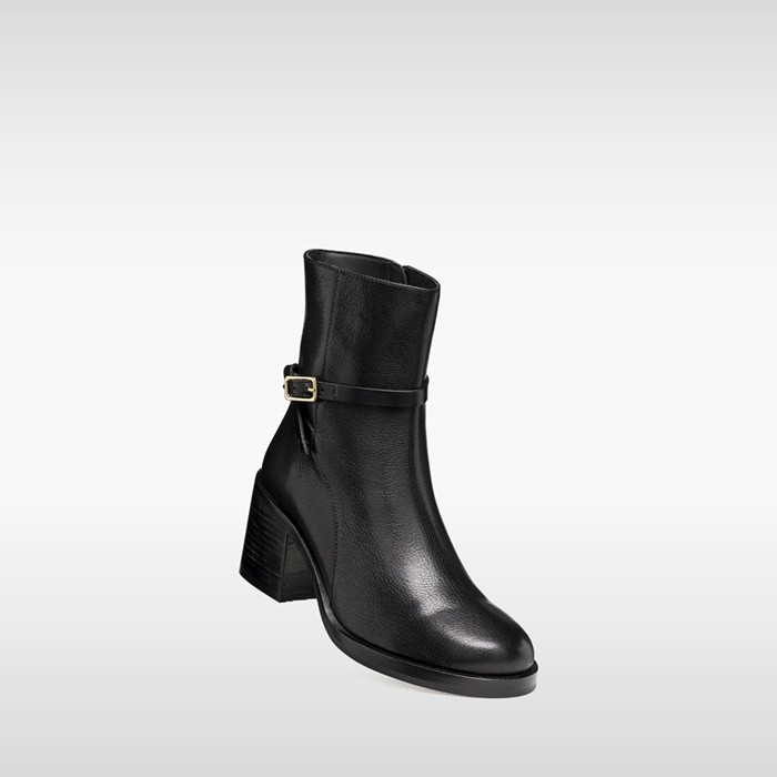 Medium heel ankle boots SOBIMA WOMAN Black | GEOX
