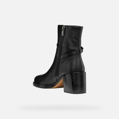 Medium heel ankle boots SOBIMA WOMAN Black - image number 3 | GEOX