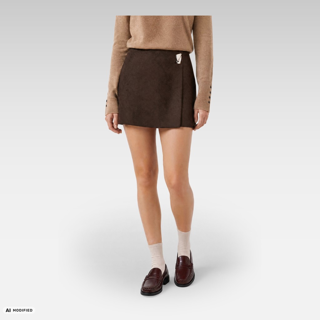Leather loafers NOEMEN WOMAN Wine - image number 1 | GEOX