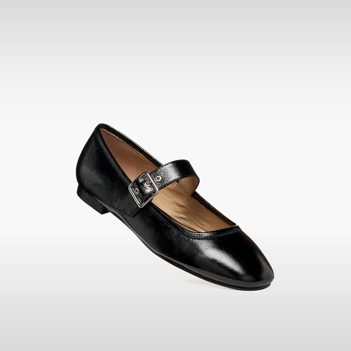 Ballet flats with strap AZLEA WOMAN Black | GEOX