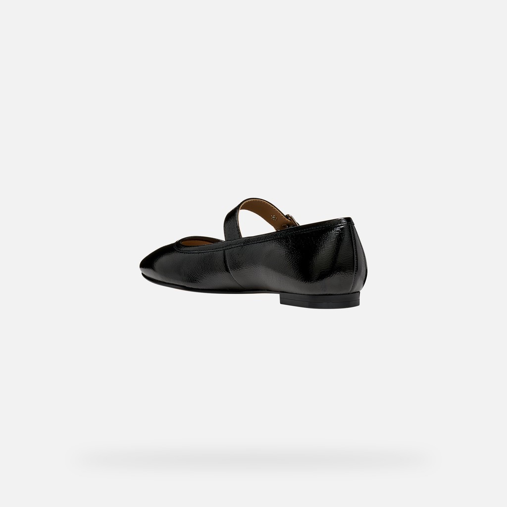 Ballet flats with strap AZLEA WOMAN Black - image number 3 | GEOX