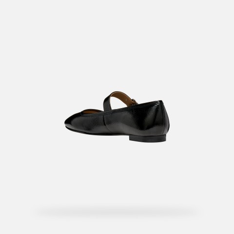 Ballet flats with strap AZLEA WOMAN Black - image number 3 | GEOX