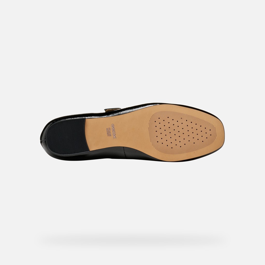 Ballet flats with strap AZLEA WOMAN Black - image number 6 | GEOX
