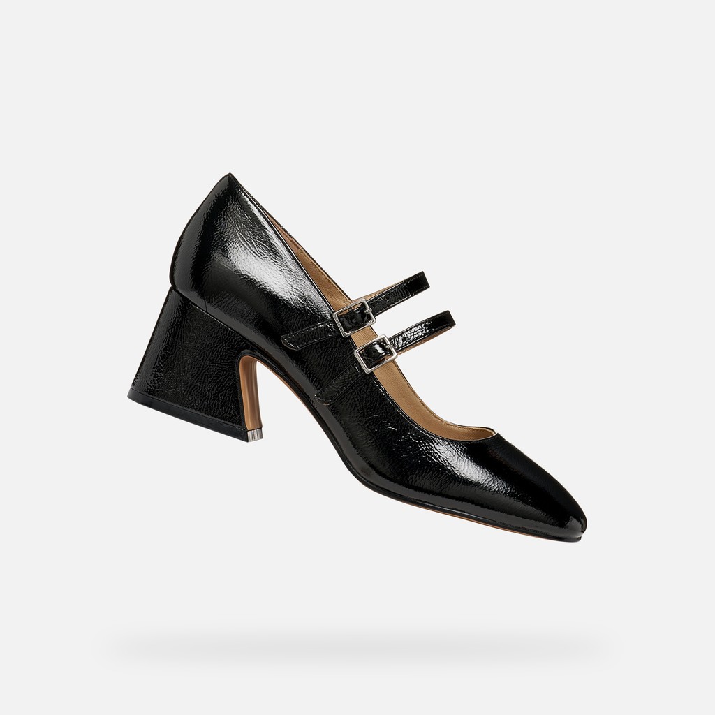 Heeled mary jane shoes KALIDINE WOMAN Black - image number 0 | GEOX