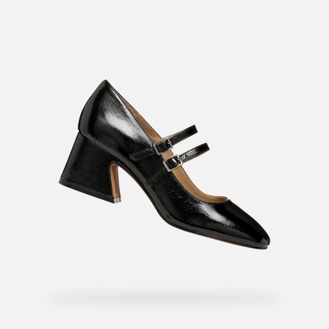 Heeled mary jane shoes KALIDINE WOMAN Black | GEOX