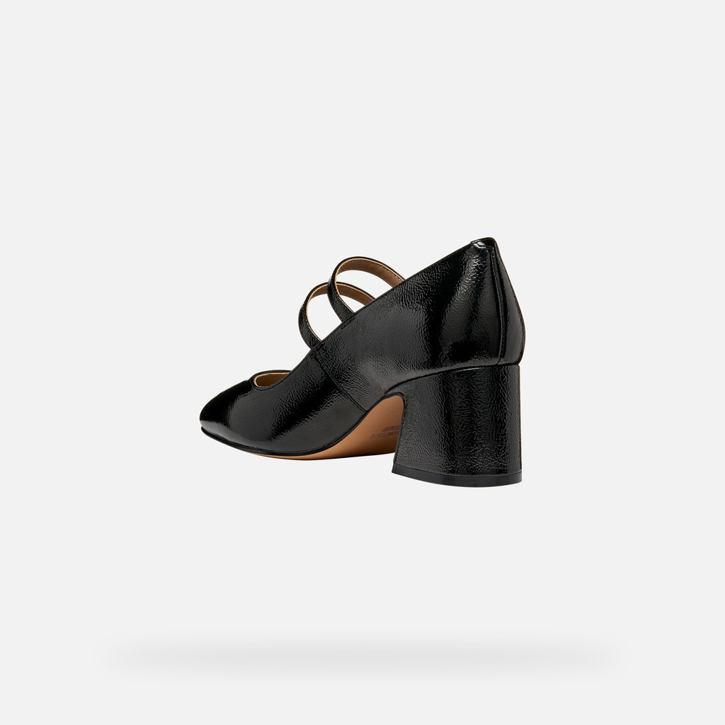 Heeled mary jane shoes KALIDINE WOMAN Black - image number 3 | GEOX