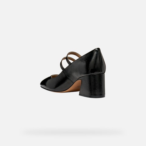 Heeled mary jane shoes KALIDINE WOMAN Black - image number 3 | GEOX