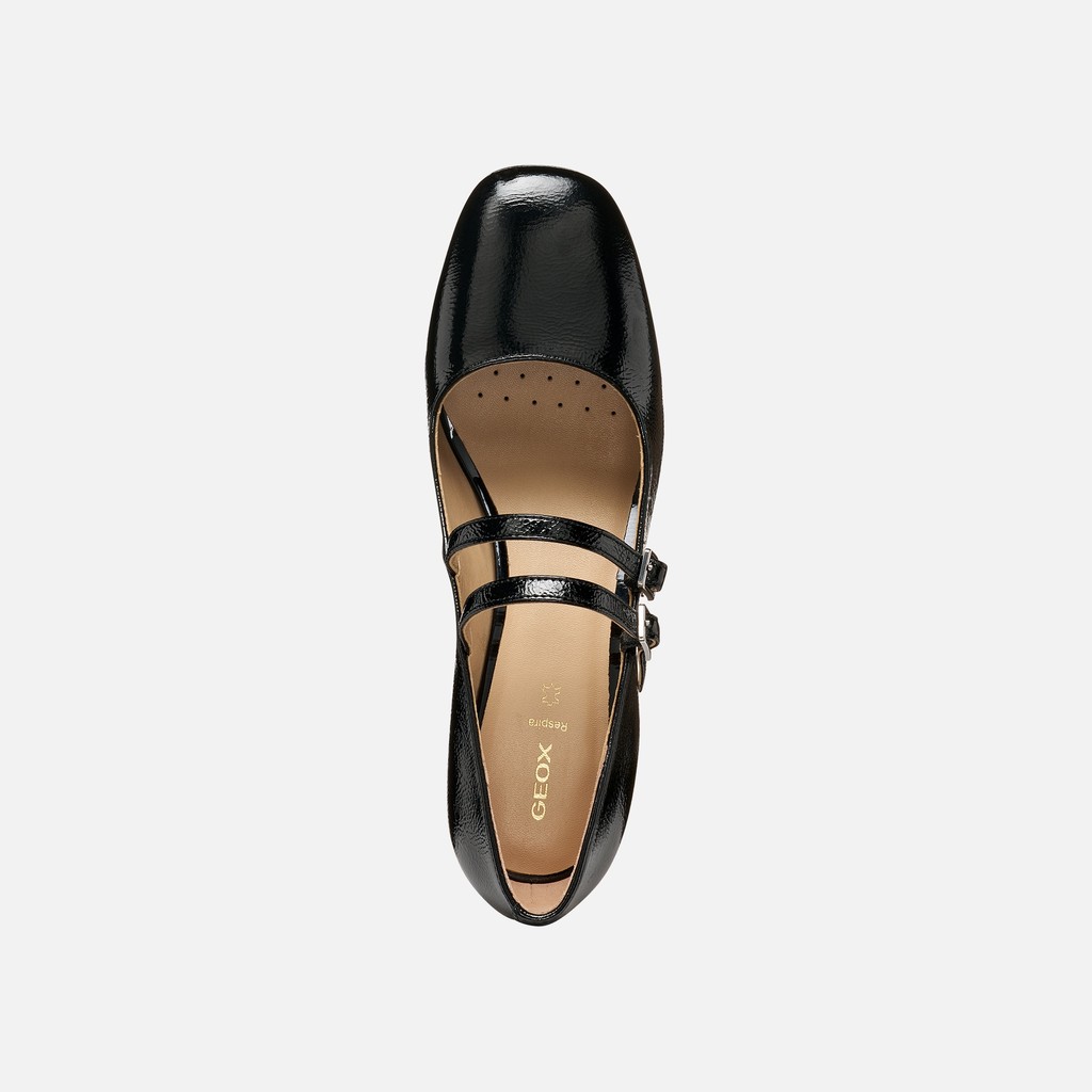 Heeled mary jane shoes KALIDINE WOMAN Black - image number 5 | GEOX