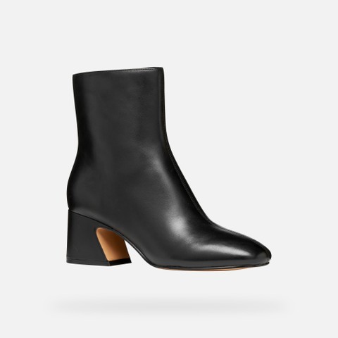 Medium heel ankle boots KALIDINE WOMAN Black - image number 3 | GEOX