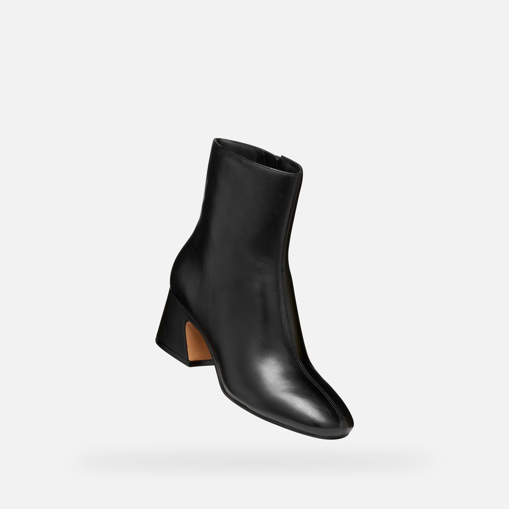 Medium heel ankle boots KALIDINE WOMAN Black - image number 5 | GEOX