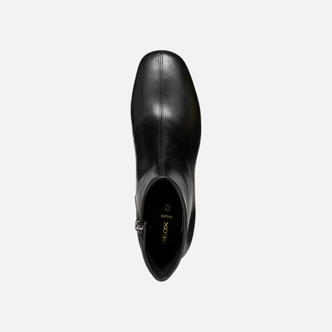 Medium heel ankle boots KALIDINE WOMAN Black - image number 6 | GEOX