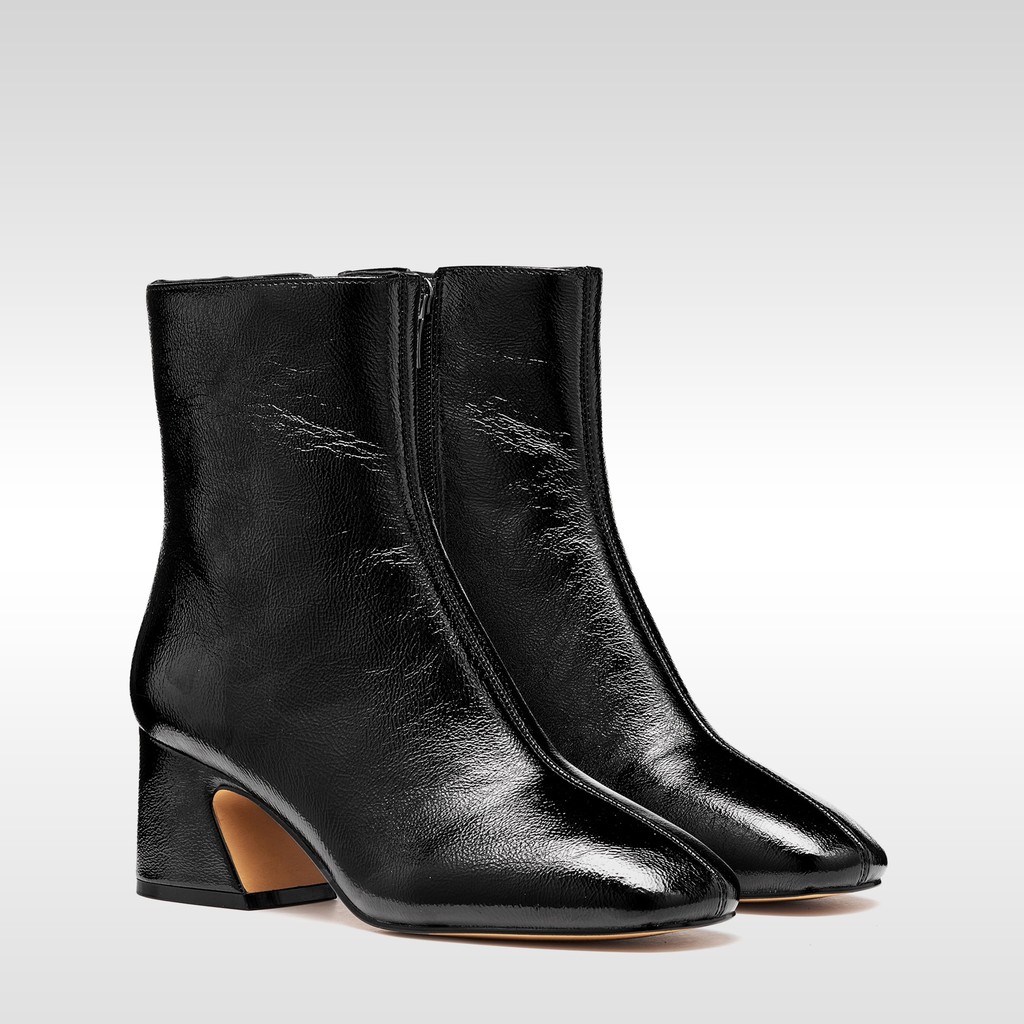 Medium heel ankle boots KALIDINE WOMAN Black - image number 7 | GEOX