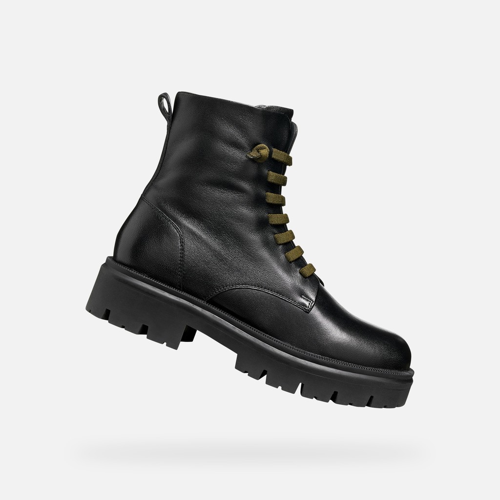 Botas militar KLARGENA MULHER Preto - image number 0 | GEOX