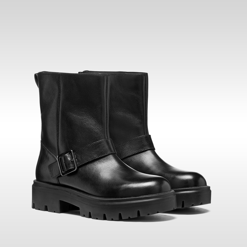 Stivaletti biker KLARGENA DONNA Nero - image number 7 | GEOX