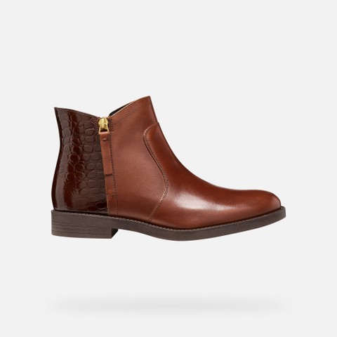 Chelsea boots ESMEENA WOMAN Brown - image number 2 | GEOX