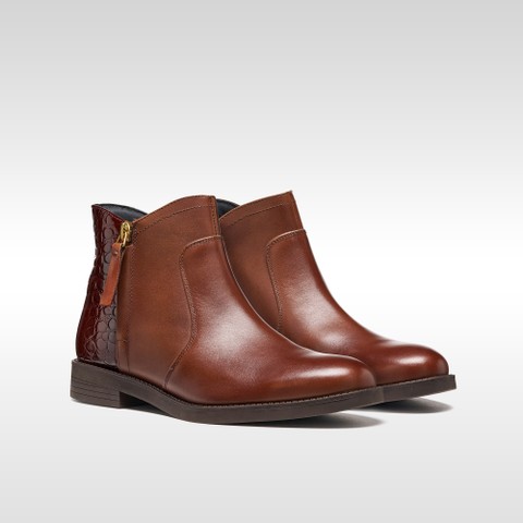 Chelsea boots ESMEENA WOMAN Brown - image number 8 | GEOX