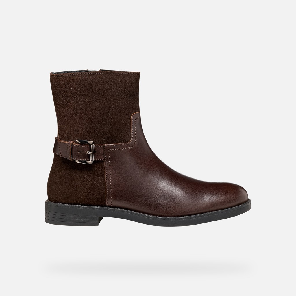 GEOX Esmeena Femme Marron Foncé