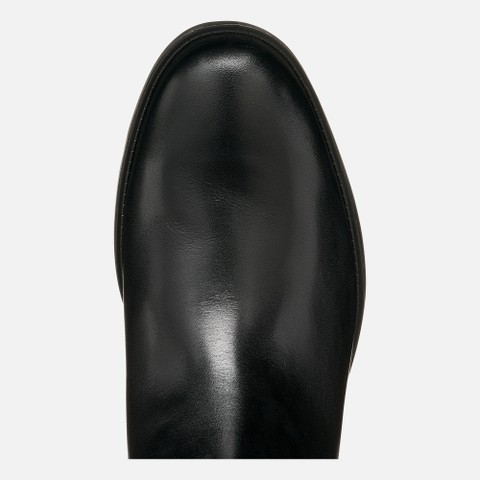 Leather high boots ESMEENA WOMAN Black - image number 8 | GEOX