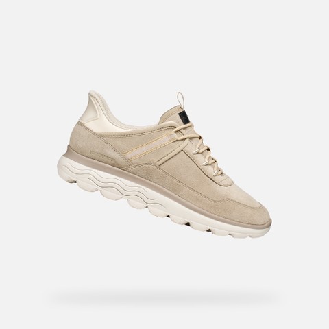 Baskets slip in SPHERICA PLUS WPF   FEMME Beige/Beige clair | GEOX