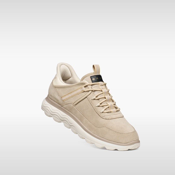Baskets slip in SPHERICA PLUS WPF   FEMME Beige/Beige clair | GEOX