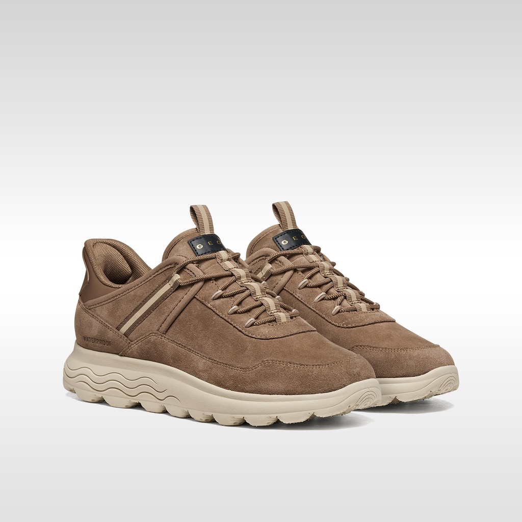 Slip in sneakers SPHERICA PLUS   WOMAN Taupe - image number 7 | GEOX