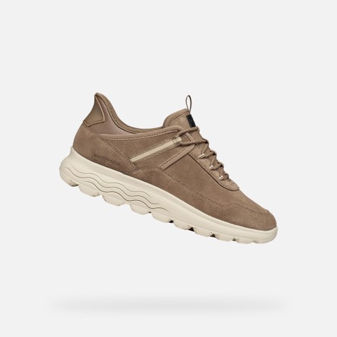 Slip in sneakers SPHERICA PLUS   WOMAN Taupe - image number 0 | GEOX