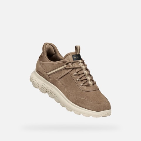 Slip in sneakers SPHERICA PLUS   WOMAN Taupe - image number 4 | GEOX
