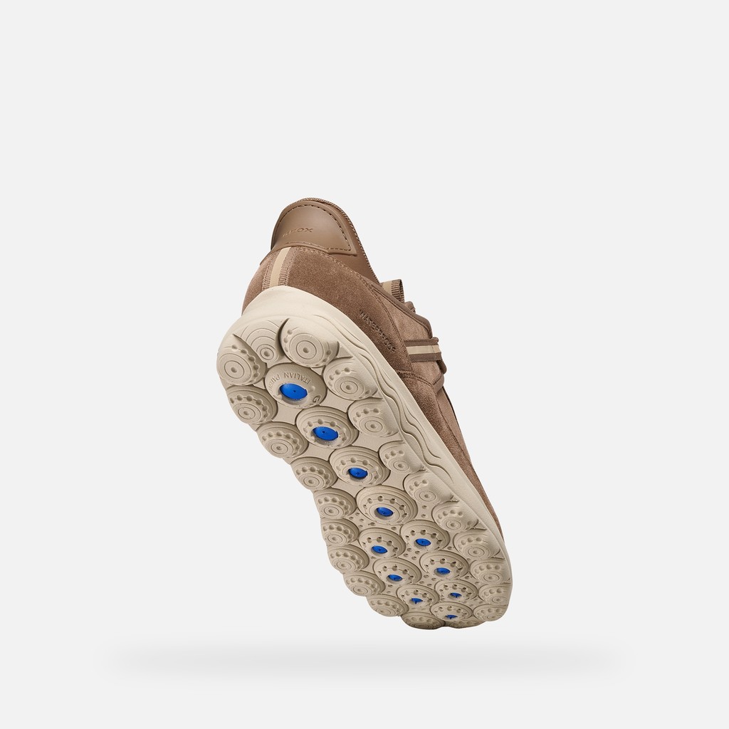 Slip in sneakers SPHERICA PLUS   WOMAN Taupe - image number 8 | GEOX