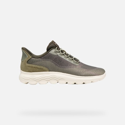 Slip in sneakers SPHERICA PLUS WR   WOMAN Sage - image number 2 | GEOX