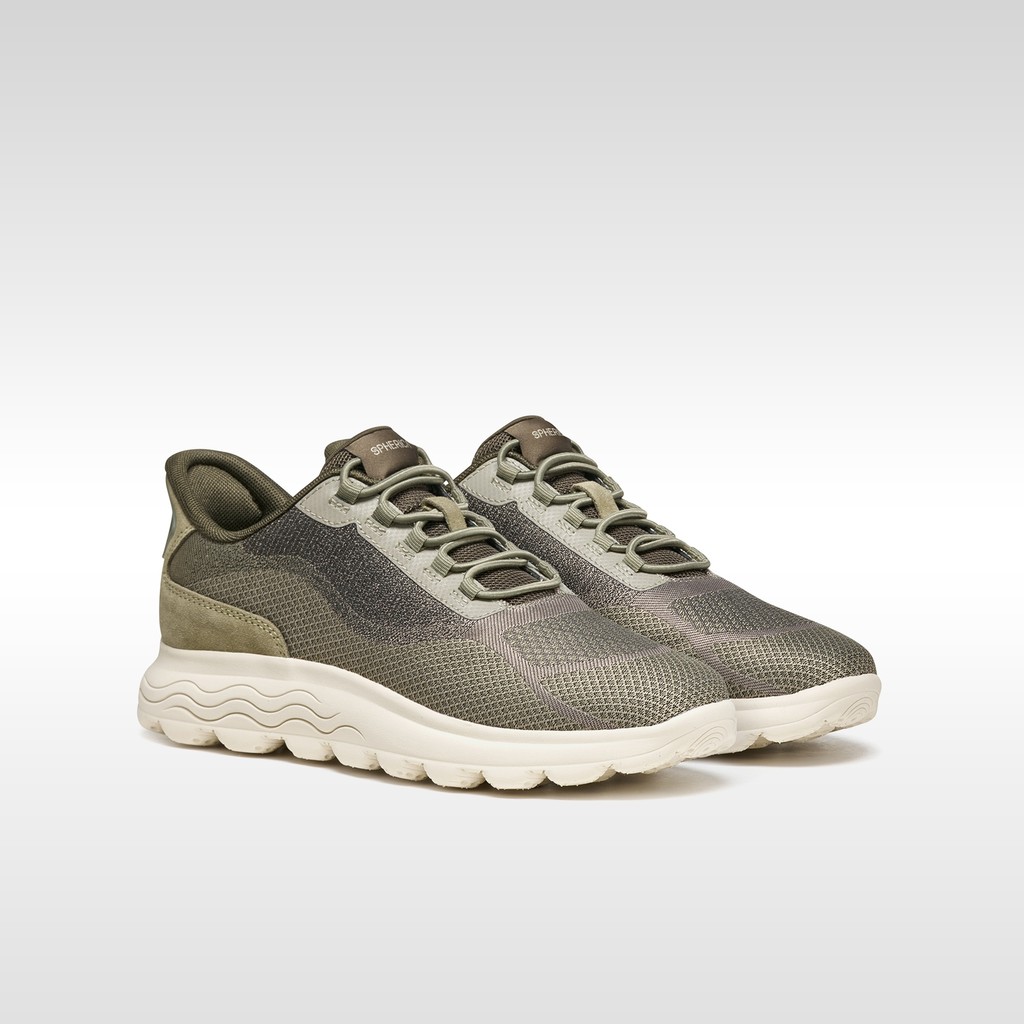 Slip in sneakers SPHERICA PLUS WR   WOMAN Sage - image number 8 | GEOX
