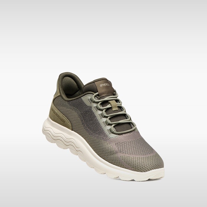 Slip in sneakers SPHERICA PLUS WR   WOMAN Sage | GEOX